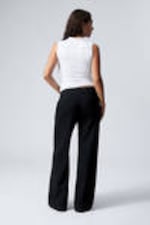 Black - Cami Flared Tailored Trousers - 3