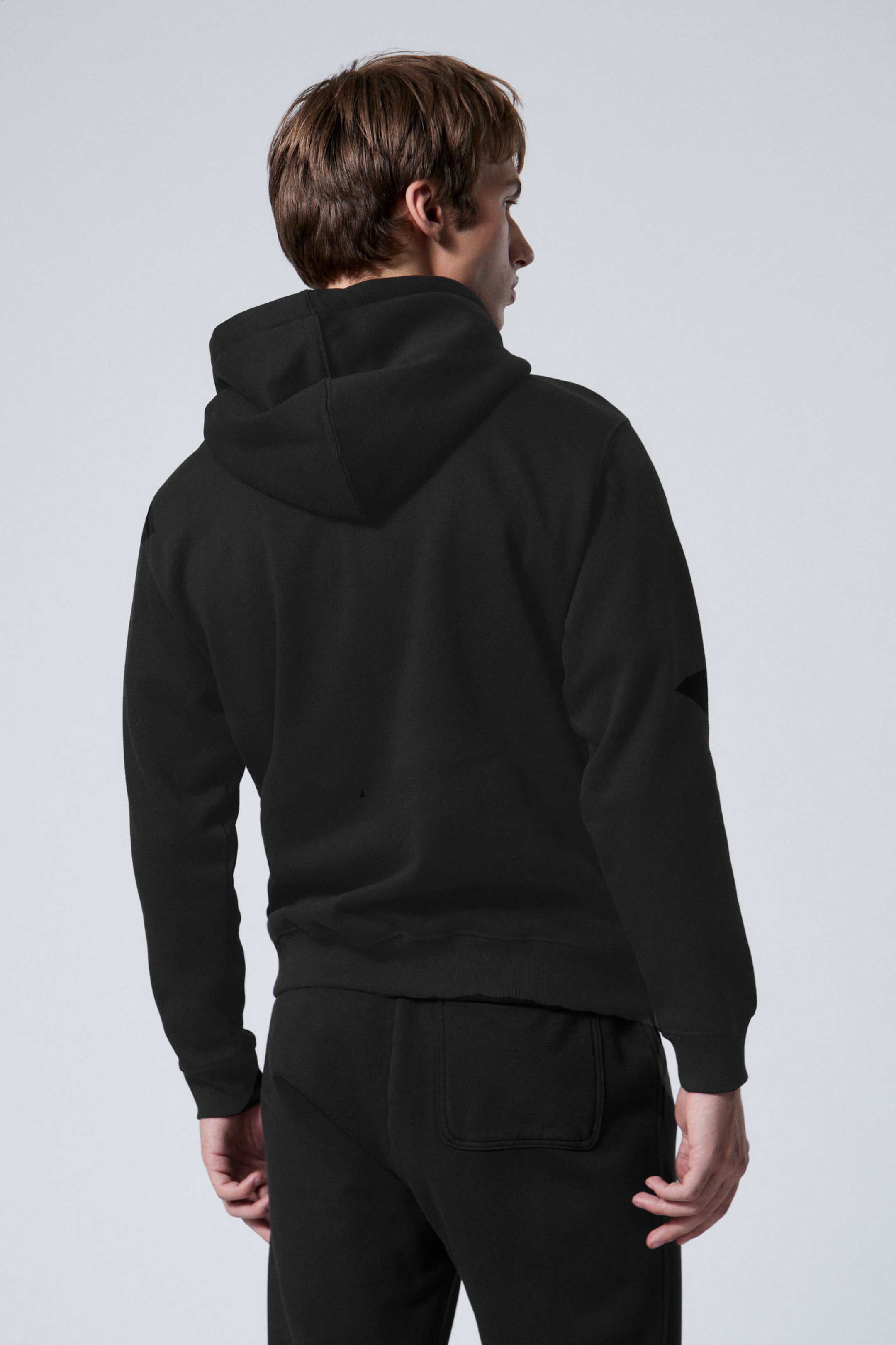 Black - Standard Midweight Hoodie - 3