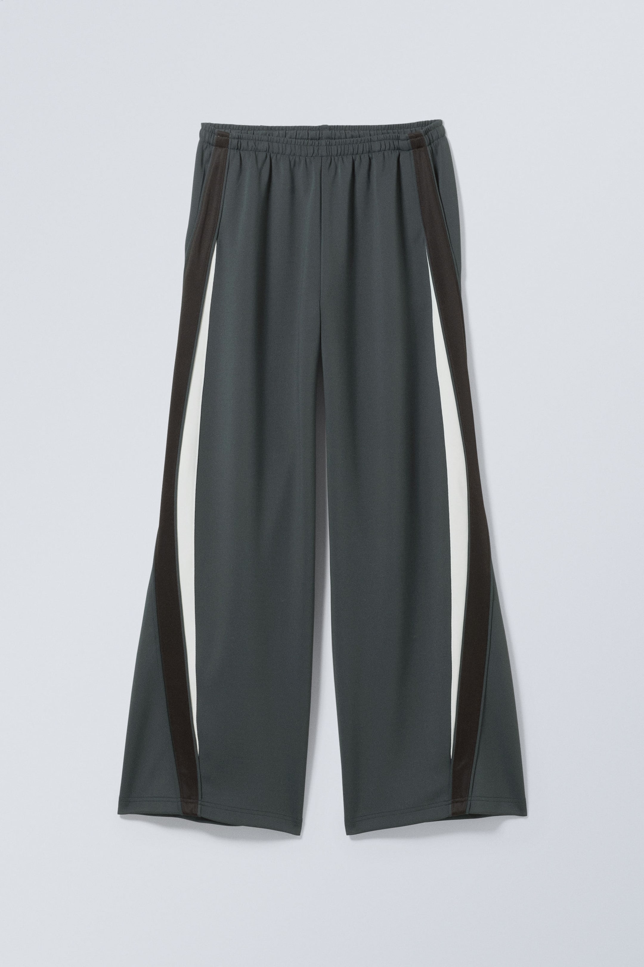 Dark Grey Colour Block - Aida Colour Block Track Trousers - 0