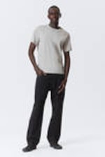 Light Grey - Short Boxy Heavyweight T-shirt - 1