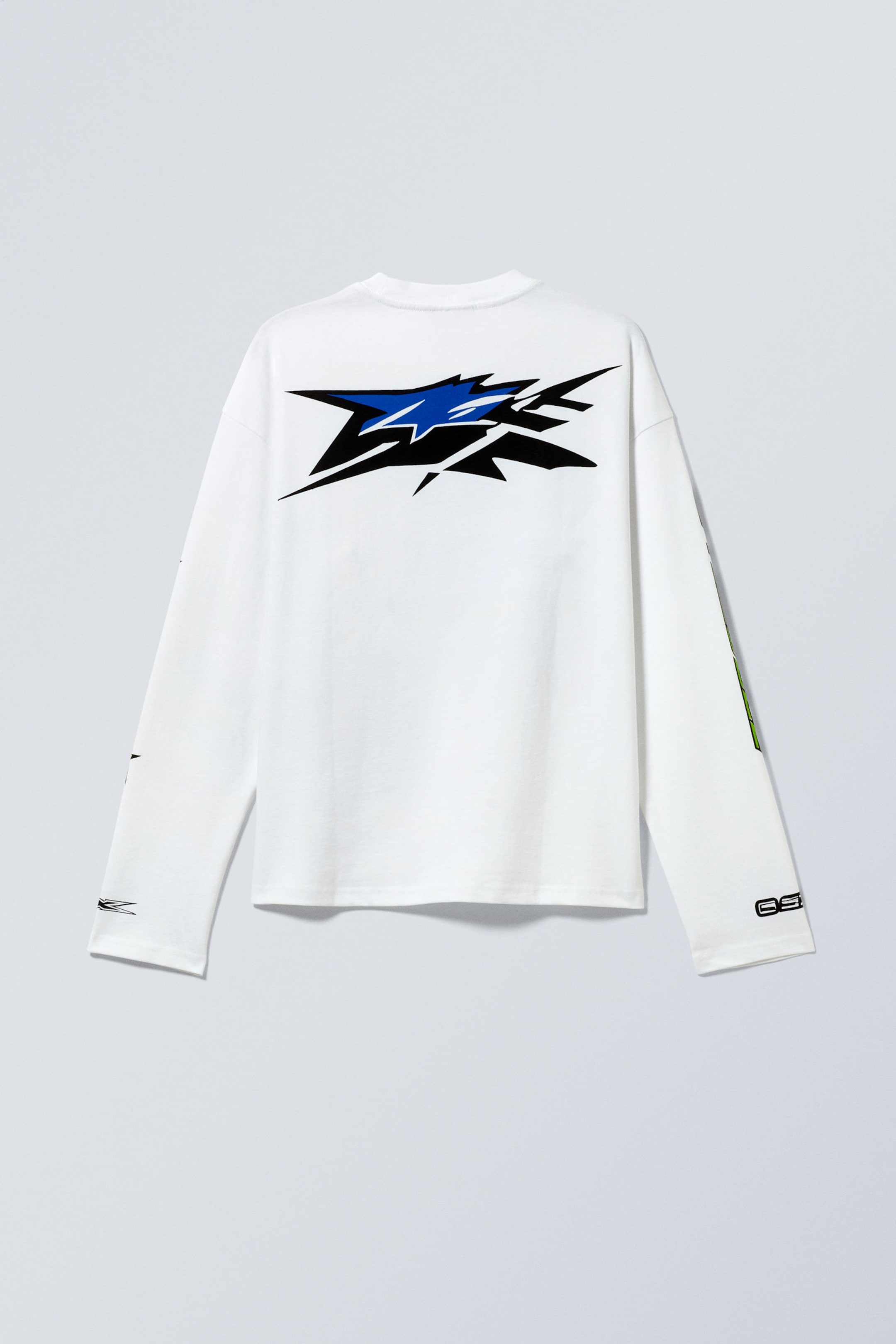 Moto Logos - Great Boxy Graphic Long Sleeve T-shirt - 1