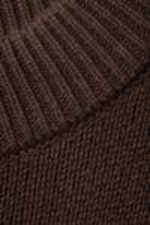 Dark Brown - John Oversized Sweater - 2