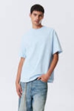 Light Blue - Great Heavyweight T-shirt - 0