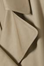 Beige - Evelyn Relaxed Lyocell Trench Coat - 2