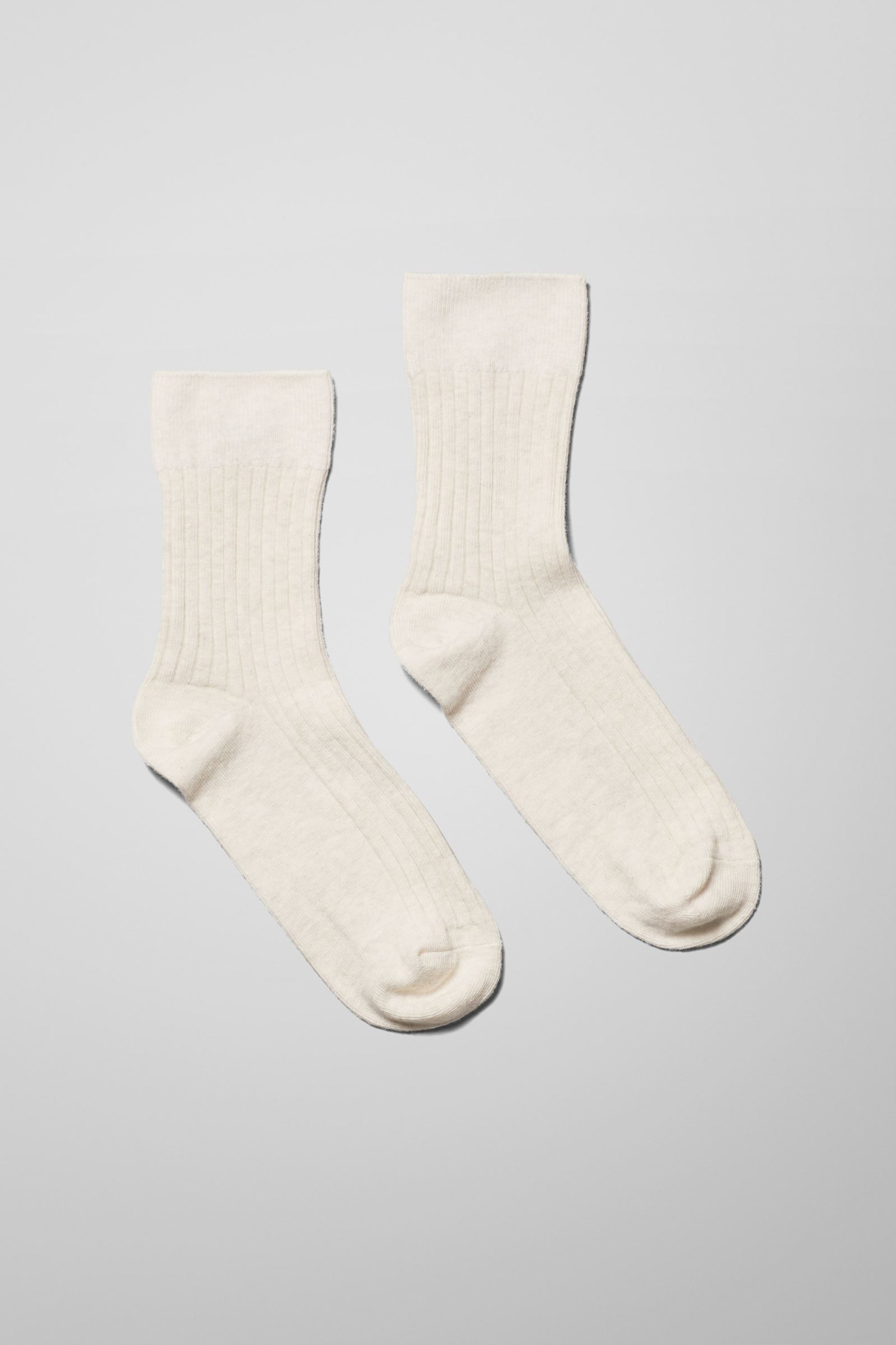 Light Beige - Selma Socks - 0