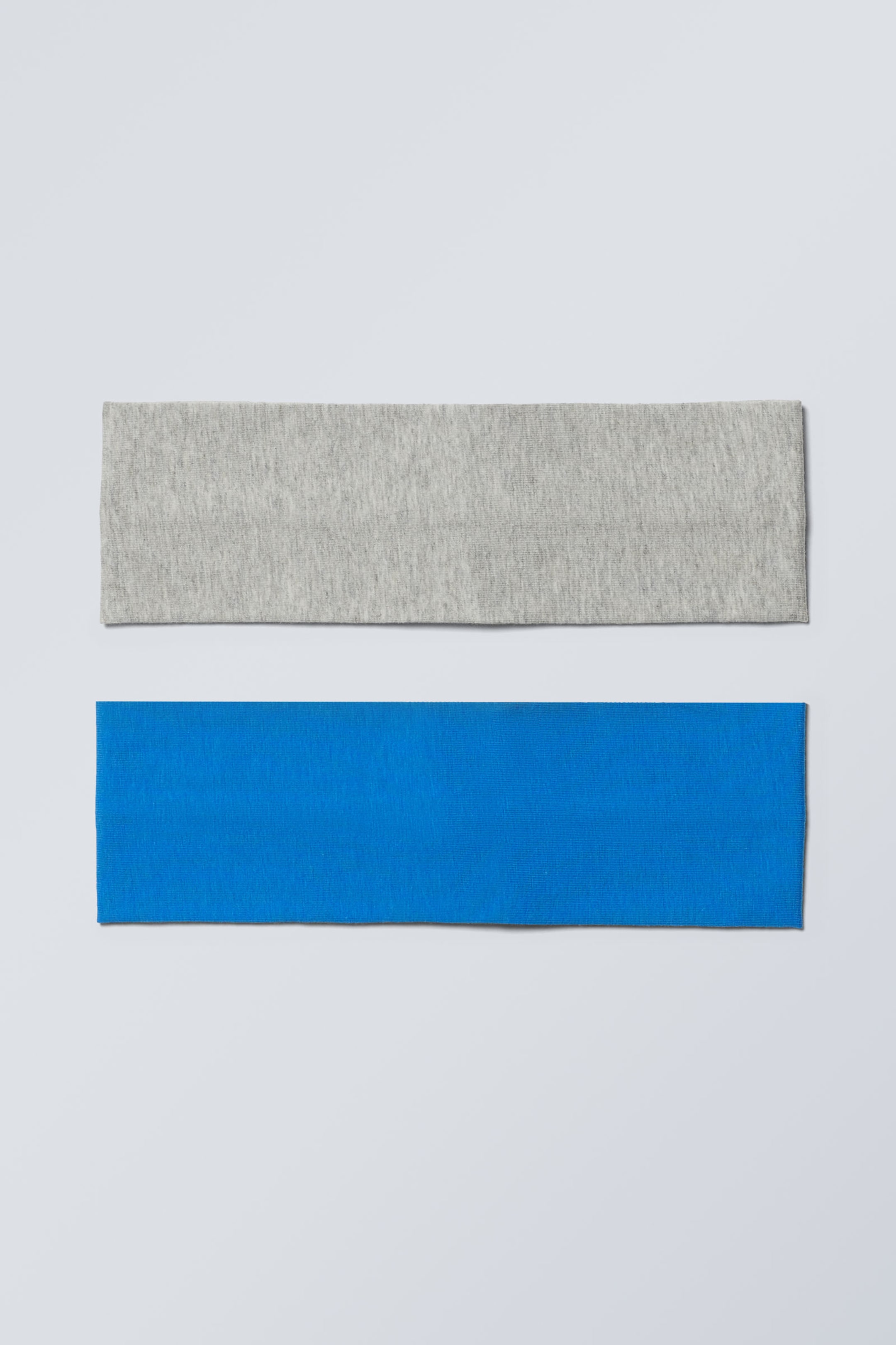 Grey/Blue - 2-pack Headbands - 0