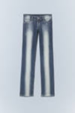 Blaus Spray - Sleezie – Skinny Straight Jeans mit niedrigem Bund - 2