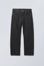 Tuned Black - Black - Space Relaxed Straight Leg Jeans - 2