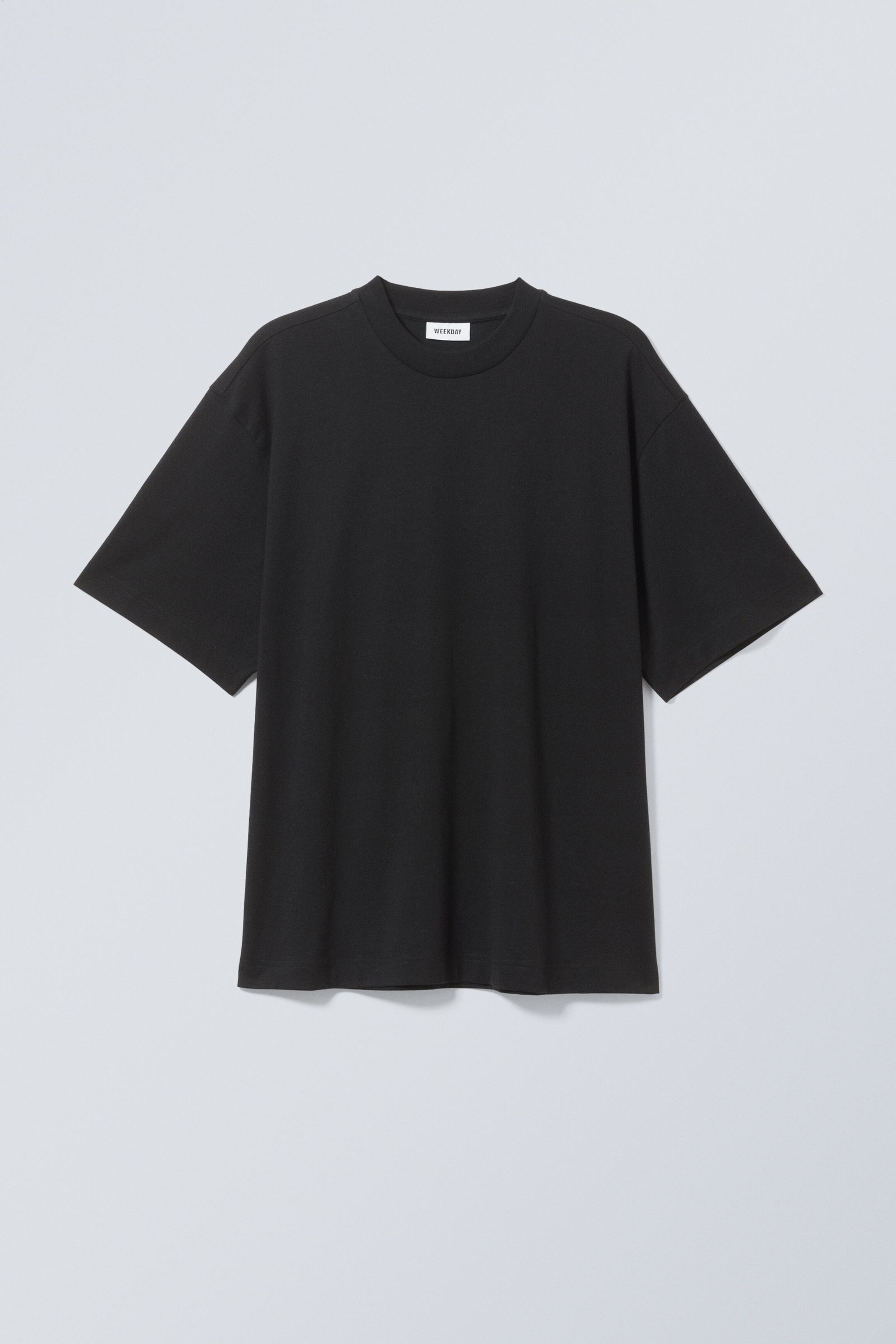 oversized t shirt Black Weekday GB