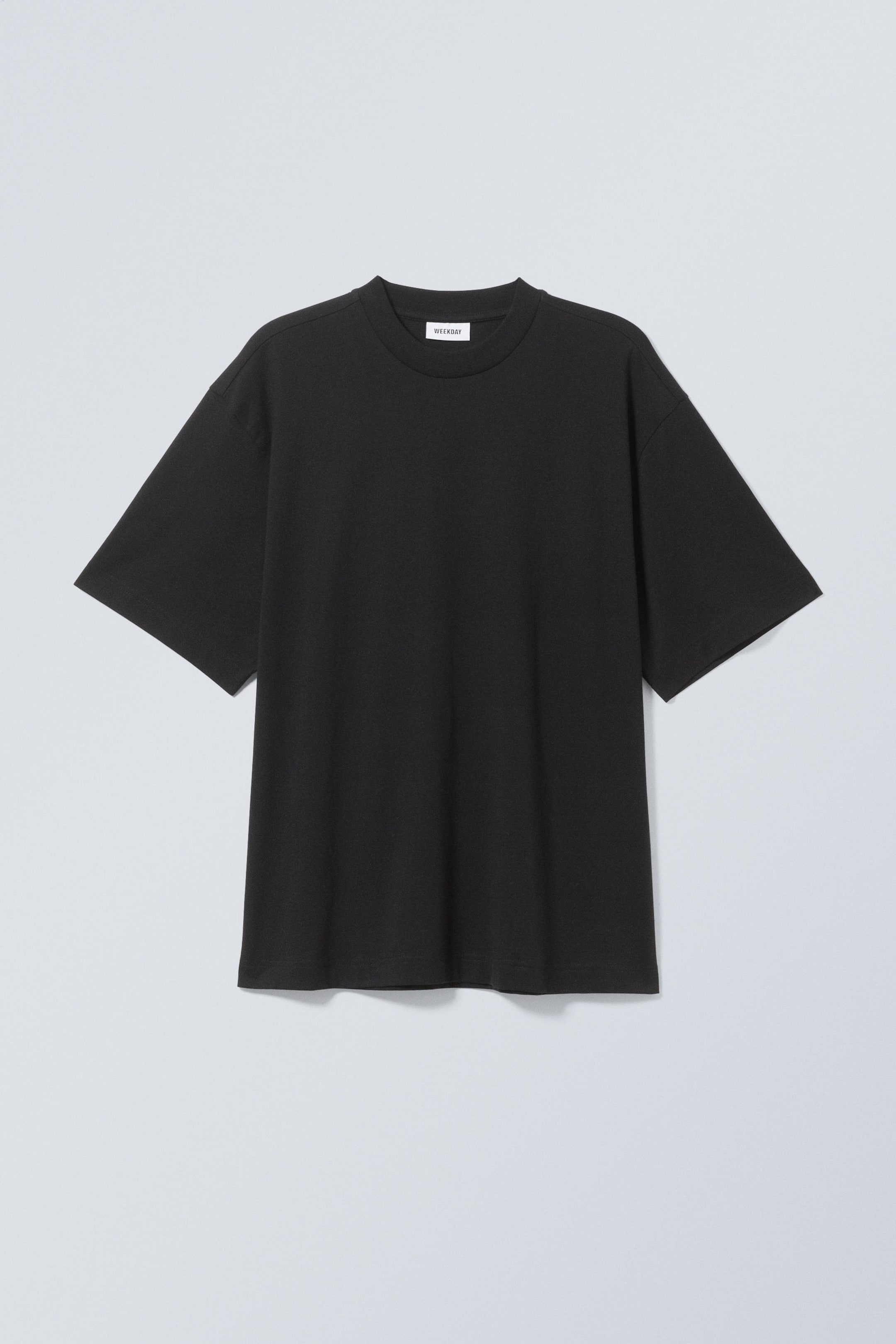 Svart - Oversized T-shirt - 1