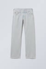Arctic Blue - Arrow Low Rise Regular Straight Leg Jeans - 0