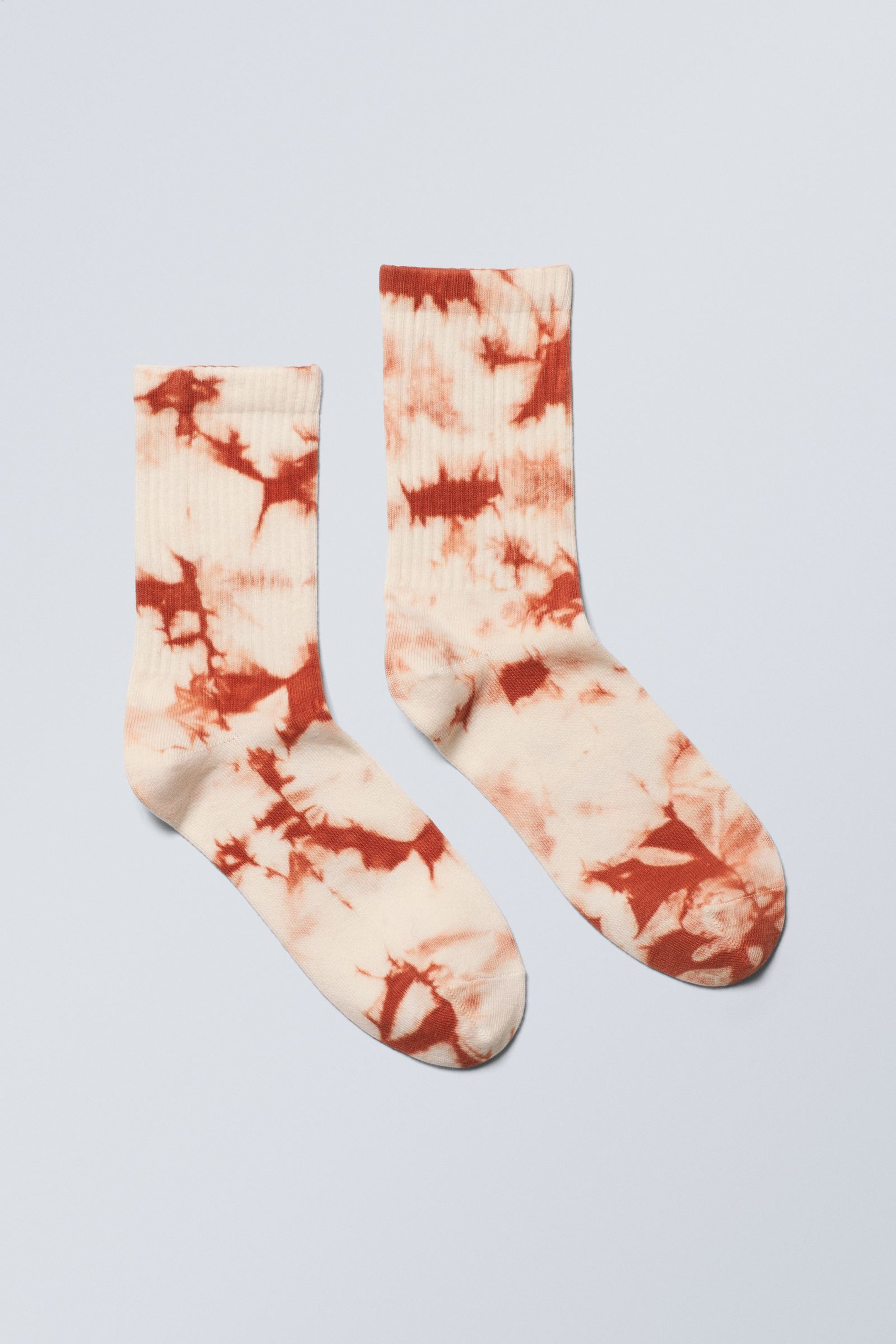 Roestbruin tie-dye - Eleven tie-dye sokken - 0