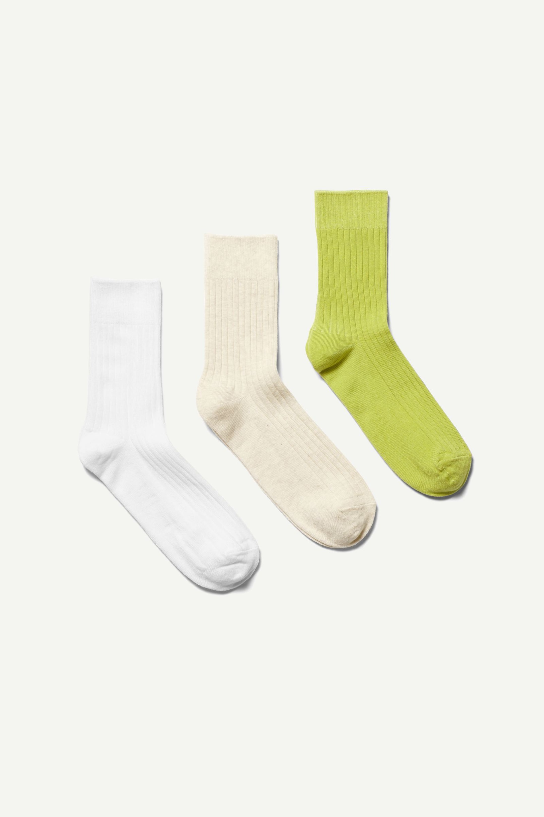 multi yellow - 3-pack Selma Socks - 0