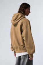 Medium Brown - Boxy Heavyweight Hoodie - 3