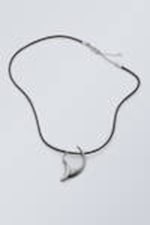 Silver - Sharp Necklace - 0