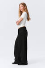 Black Rinse – Zwart - Astro Loose Baggy Leg Jeans - 6
