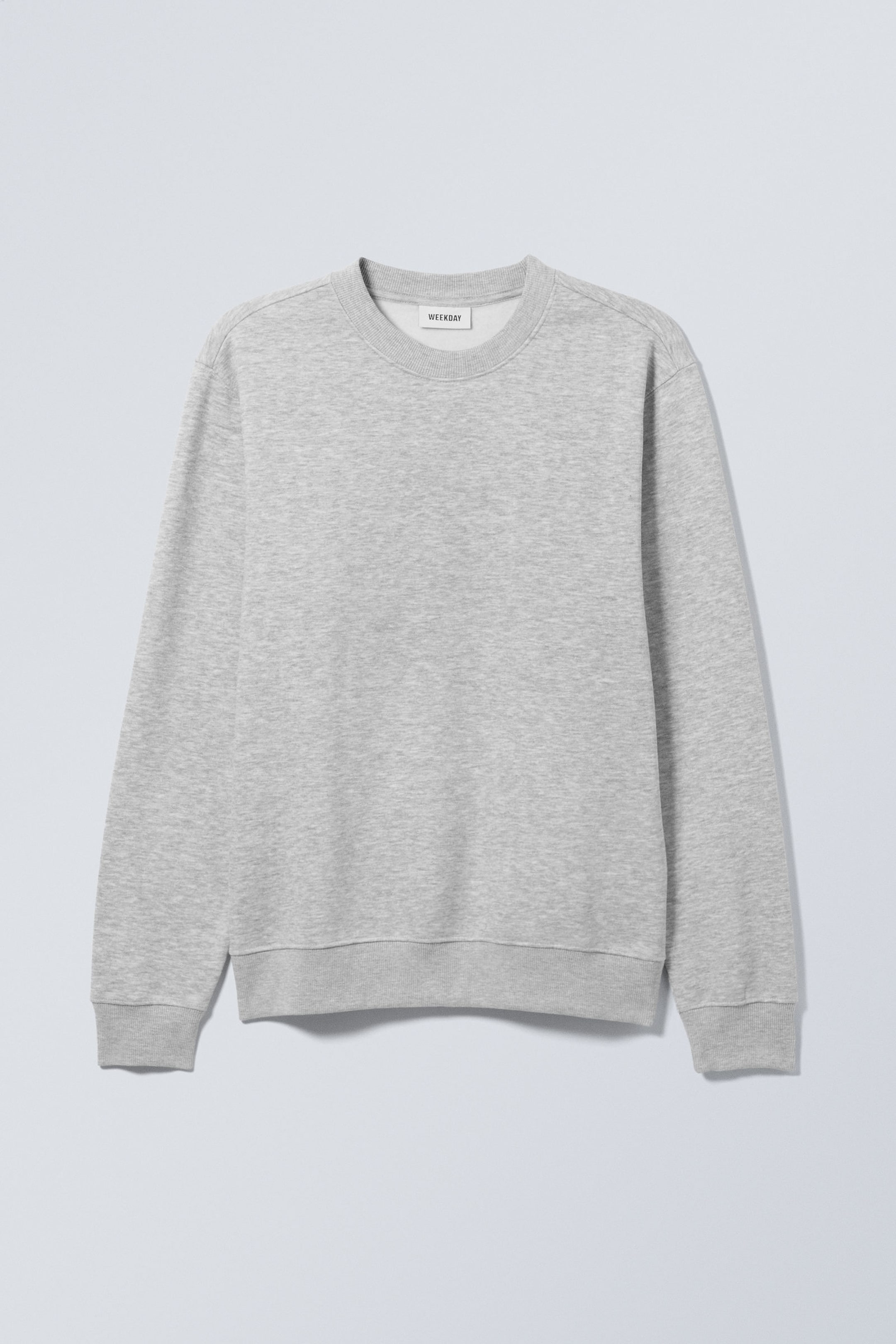 Grey Melange - Standard Midweight Sweatshirt - 1