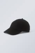 Black - Essential Cotton Cap - 0