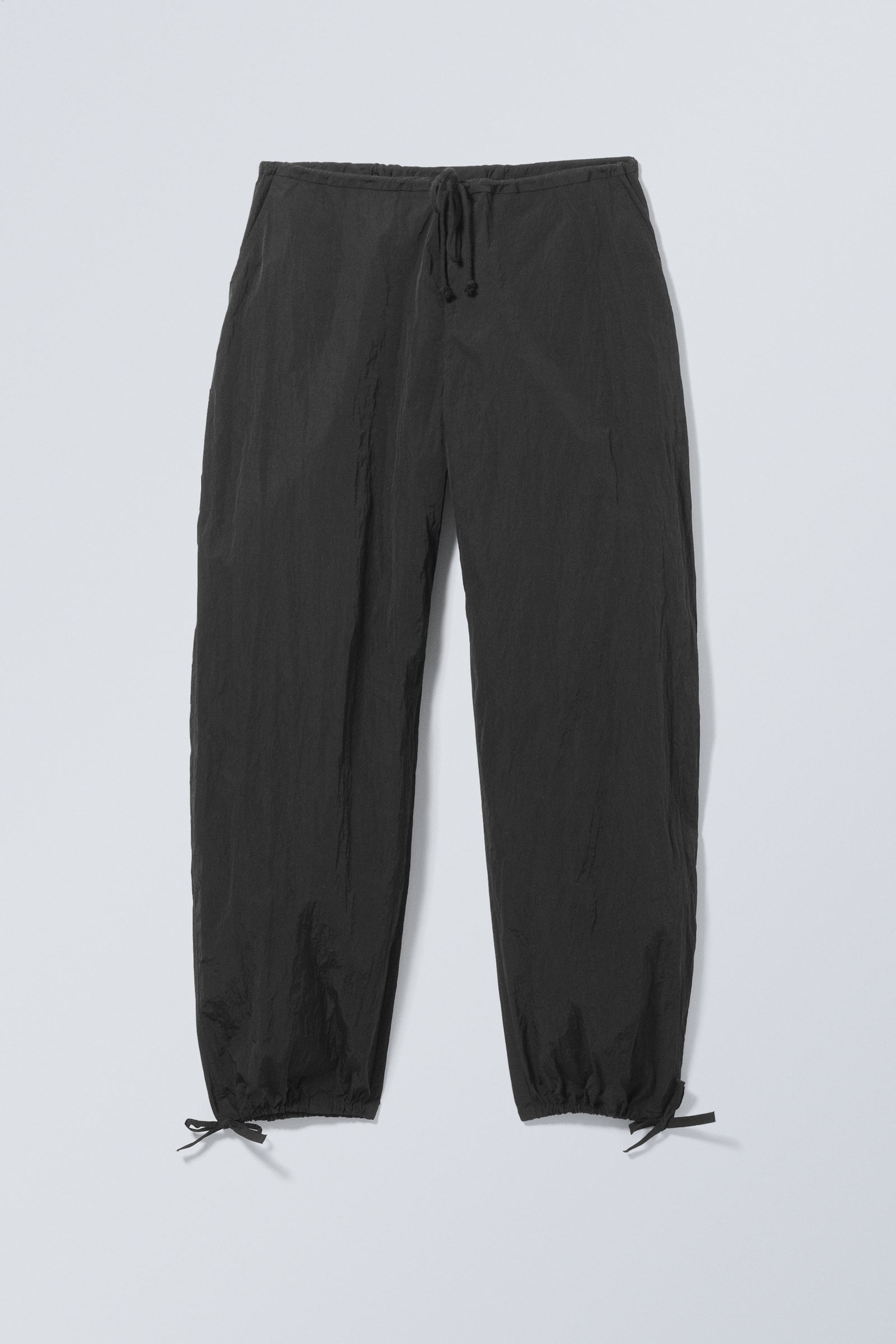 Black - Alister Tracksuit Parachute Trousers - 0