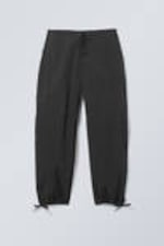 Black - Alister Tracksuit Parachute Trousers - 0