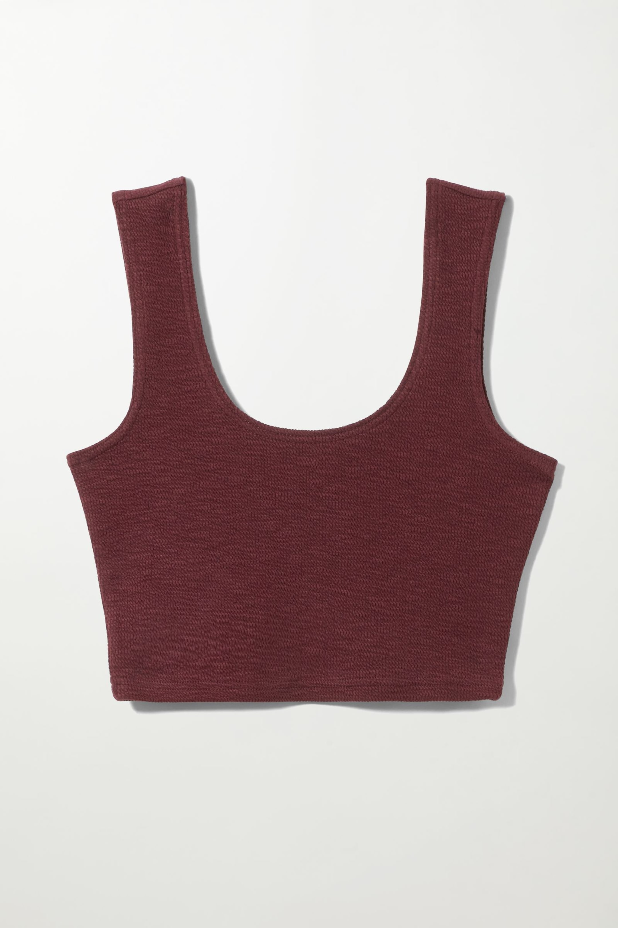 Burgundy - Elina Tank Top - 0