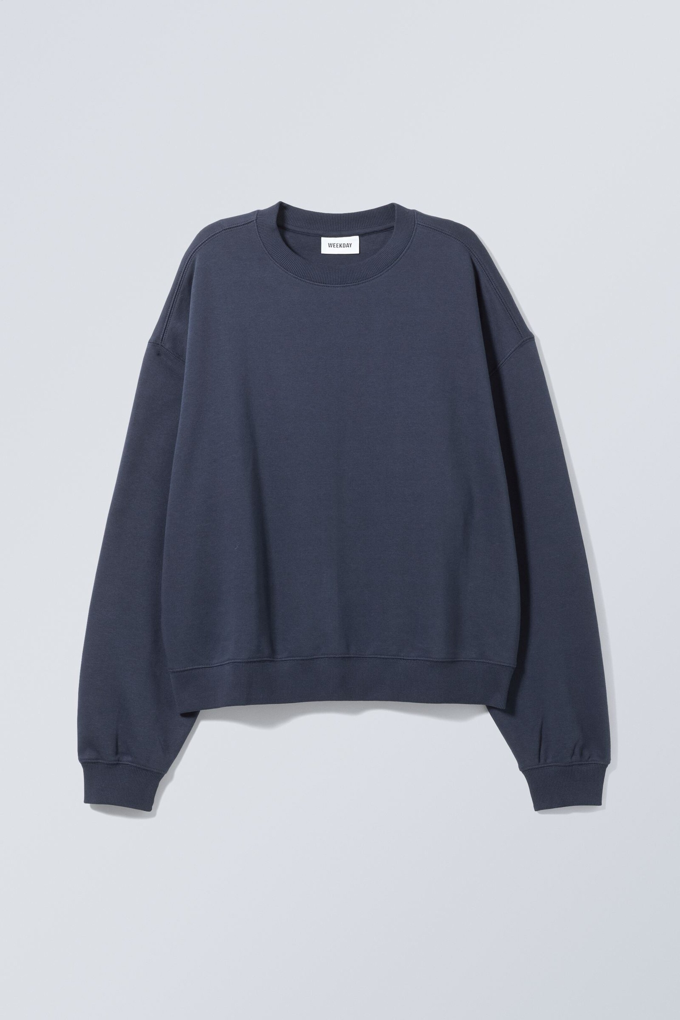 essence standard sweatshirt Dark blue Weekday EU