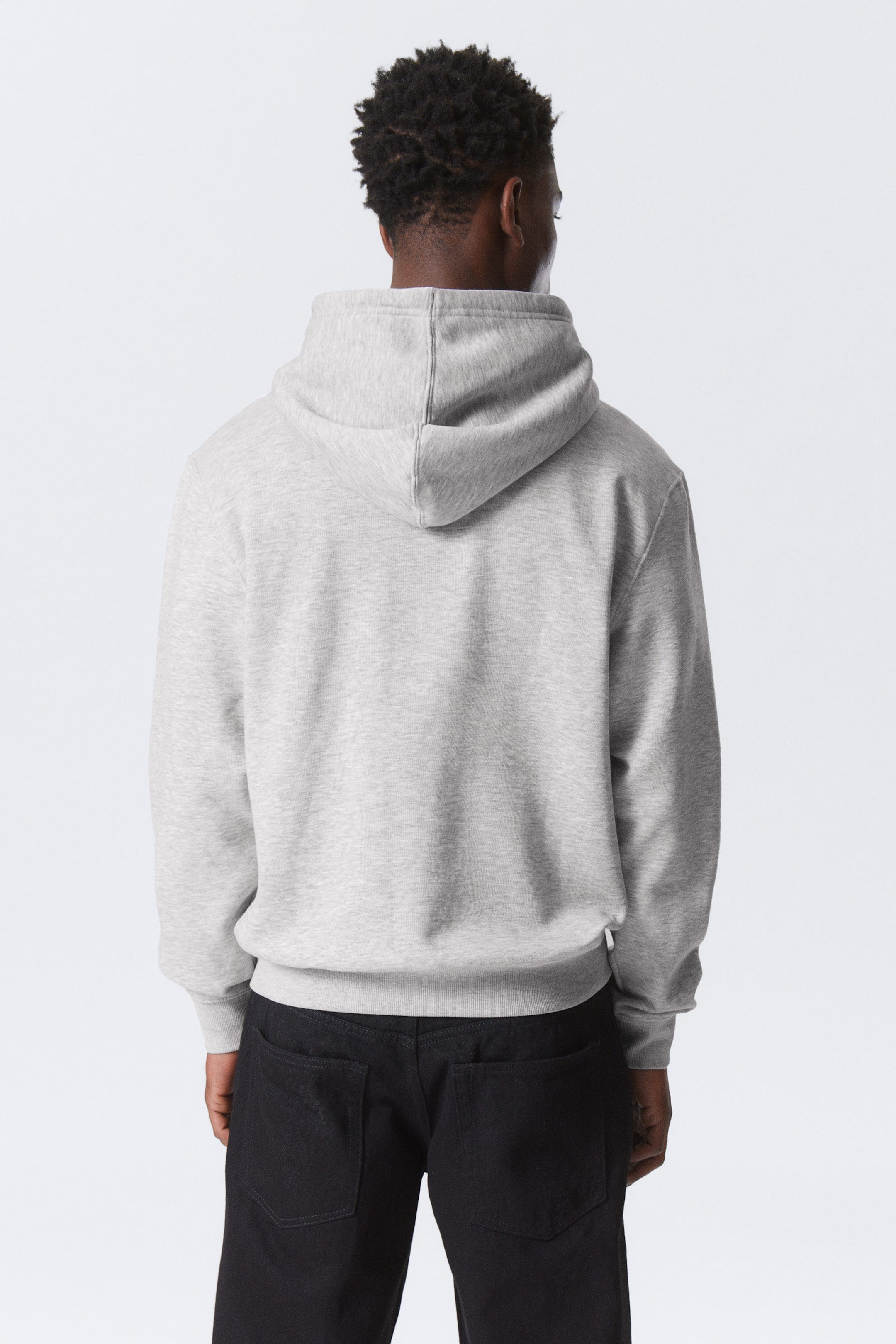 Grau - Kapuzenjacke Standard - 3