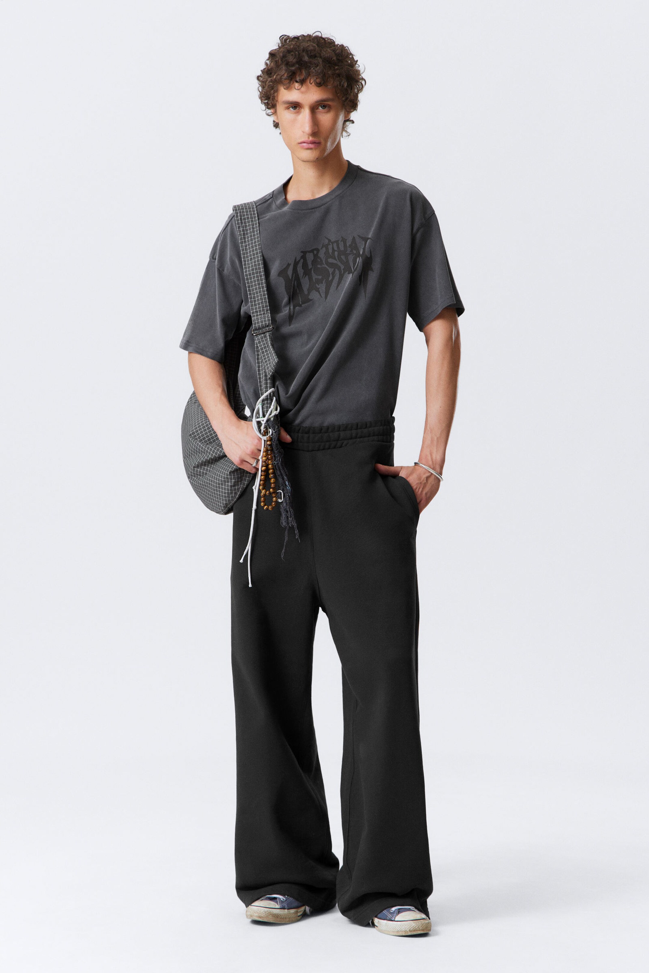 ken tracksuit pants - Black | Weekday WW
