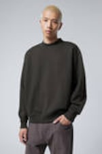 Off-black - Relaxed Heavyweight Sweatshirt - 0