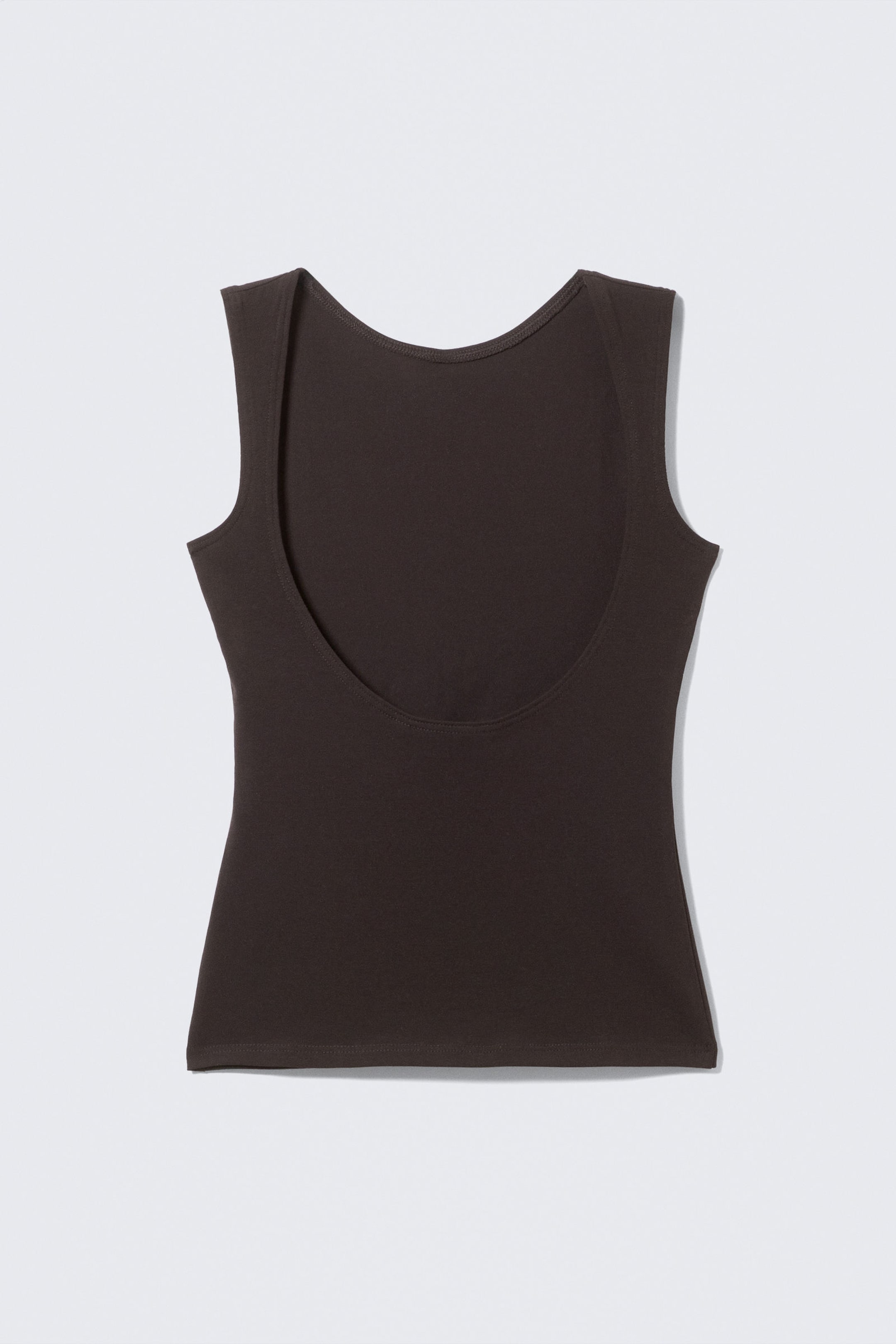 #353031 - Tanktop mit offenem Rücken und U-Boot-Ausschnitt - 2