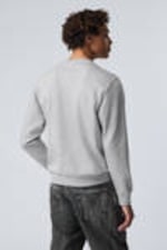 Grey Melange - Standard Midweight Sweatshirt - 2