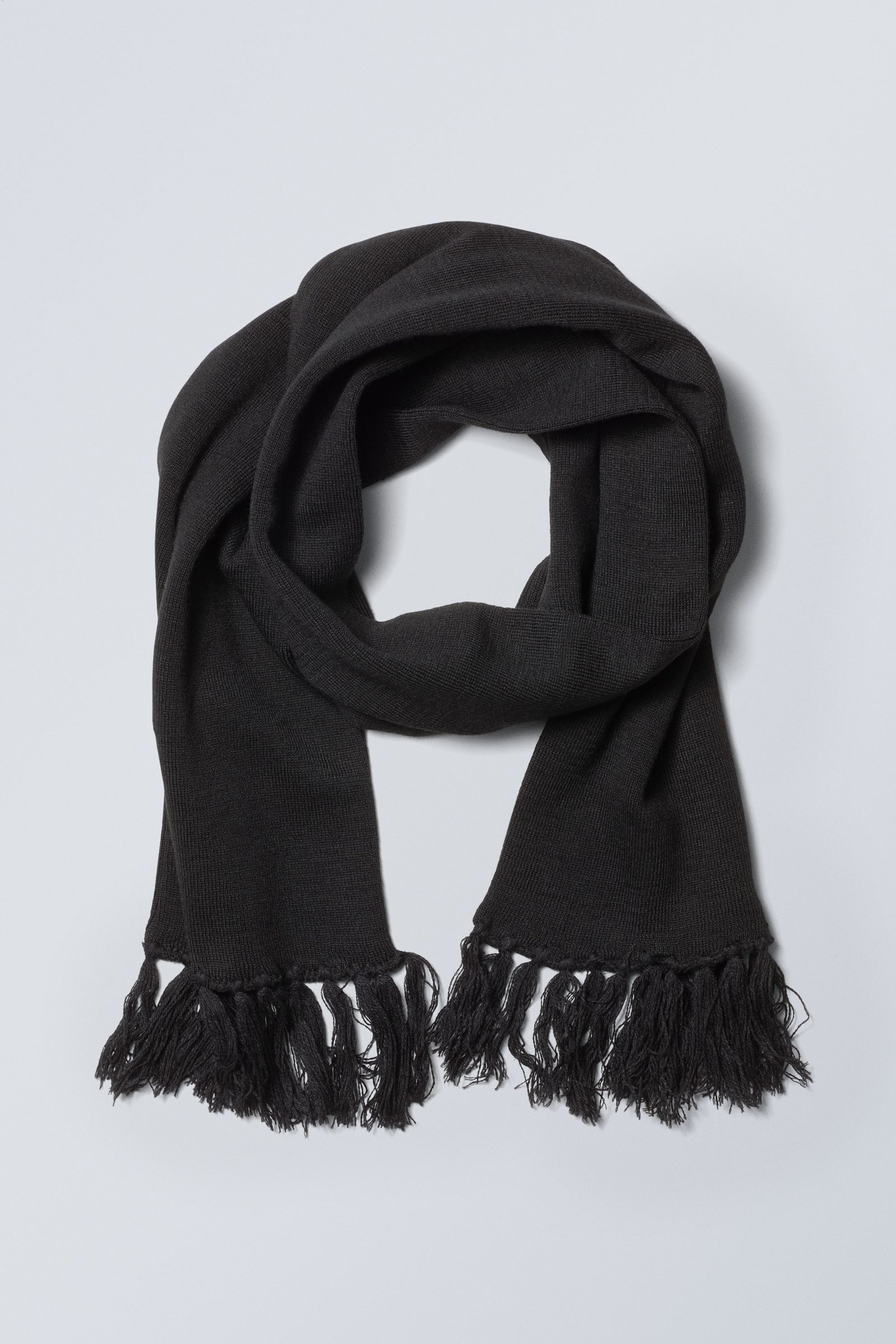 Black - Standard Scarf - 1