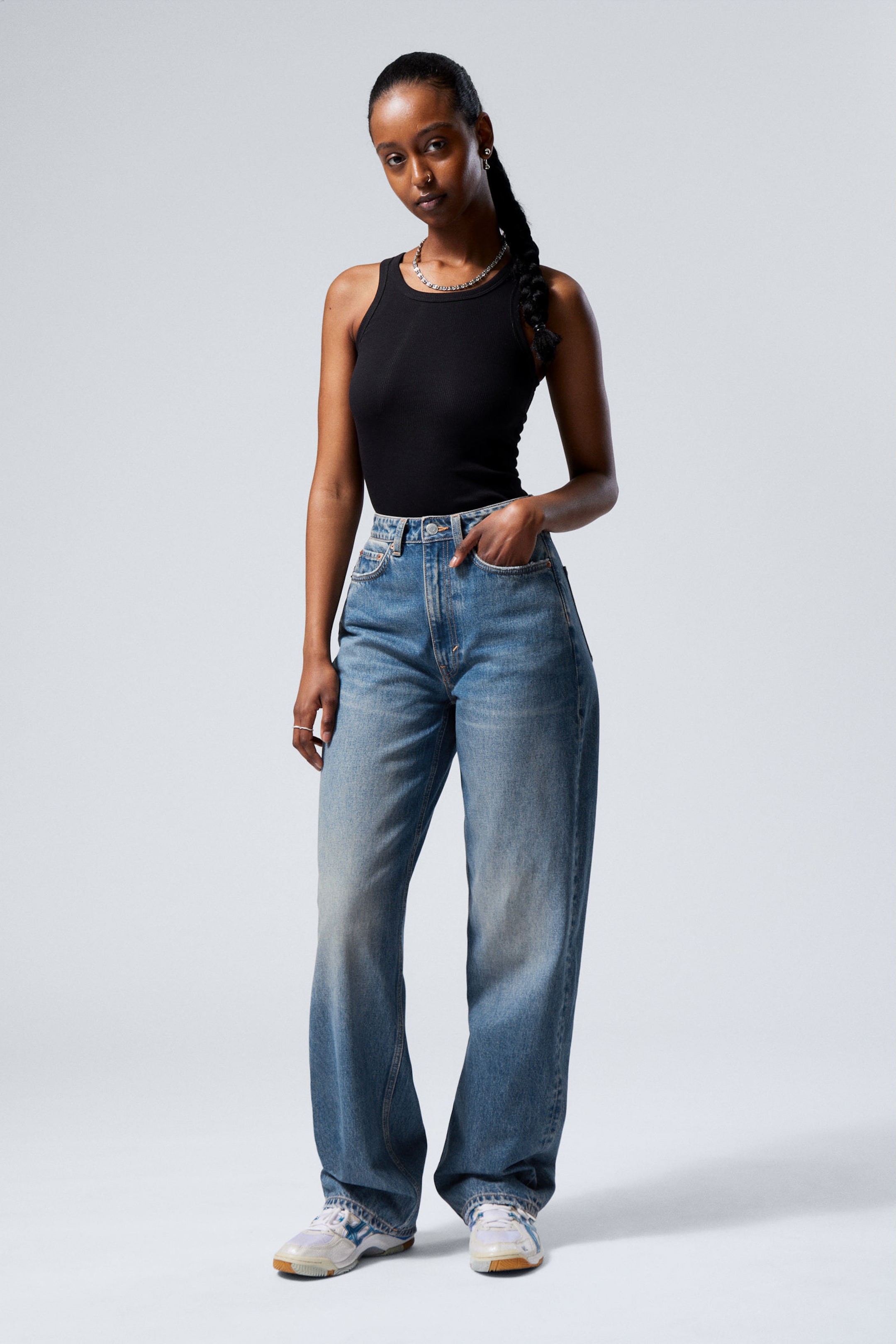 Weekday Rowe top jeans