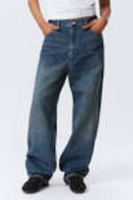 Moss Blue - Galaxy Loose Straight Leg Jeans - 2