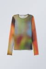 Luminescent Mix - Blur Printed Long Sleeve - 0