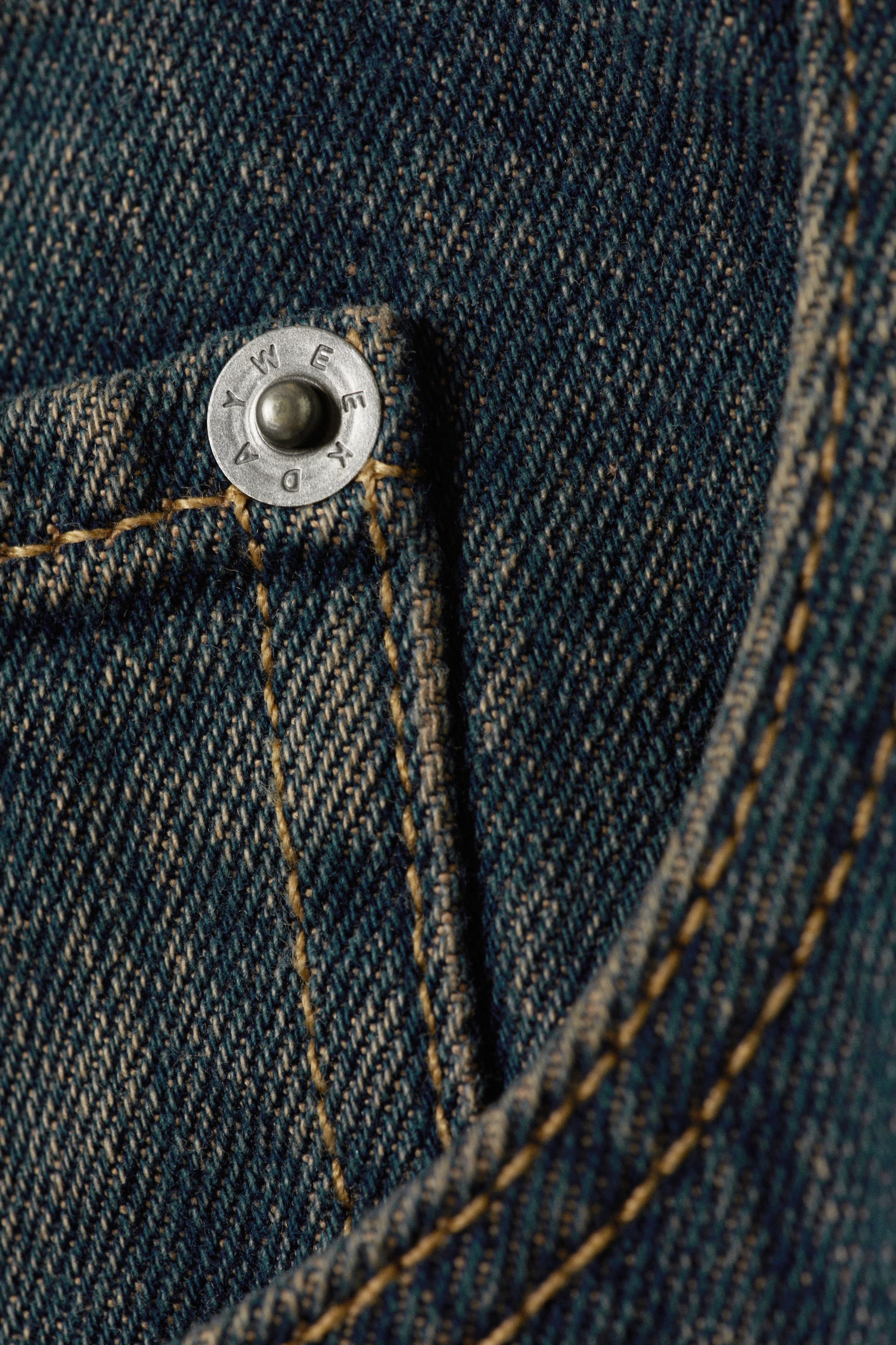 astro loose baggy leg jeans - Como Blue | Weekday EU