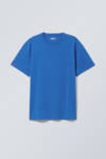 Bright Blue - Oversized Heavyweight T-shirt - 3