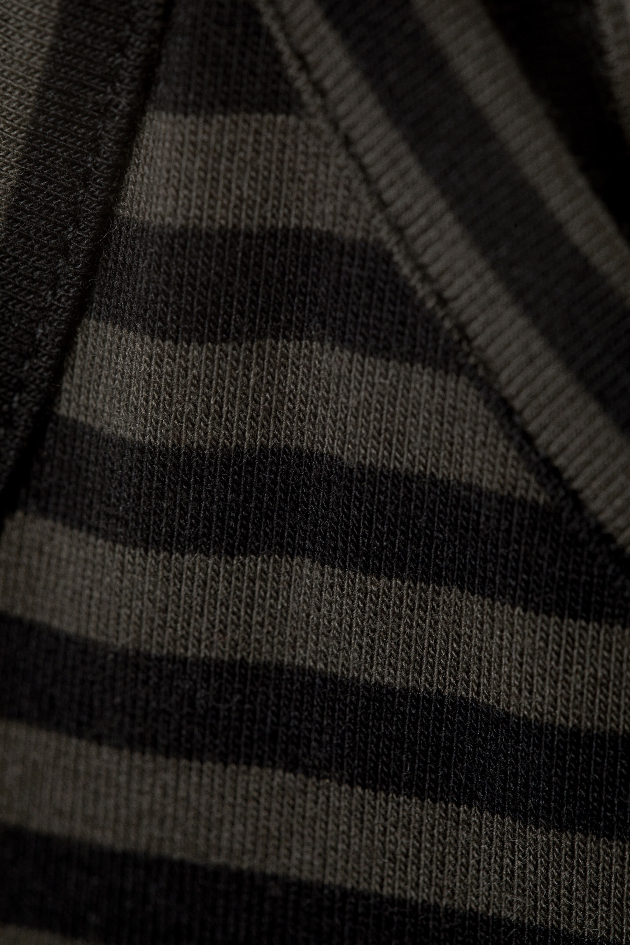 Dark Mole & Black Stripes - Smooth Strap Maxi Dress - 4