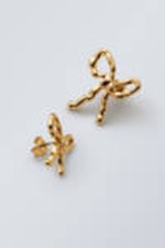 Golden - Bow Earrings - 0