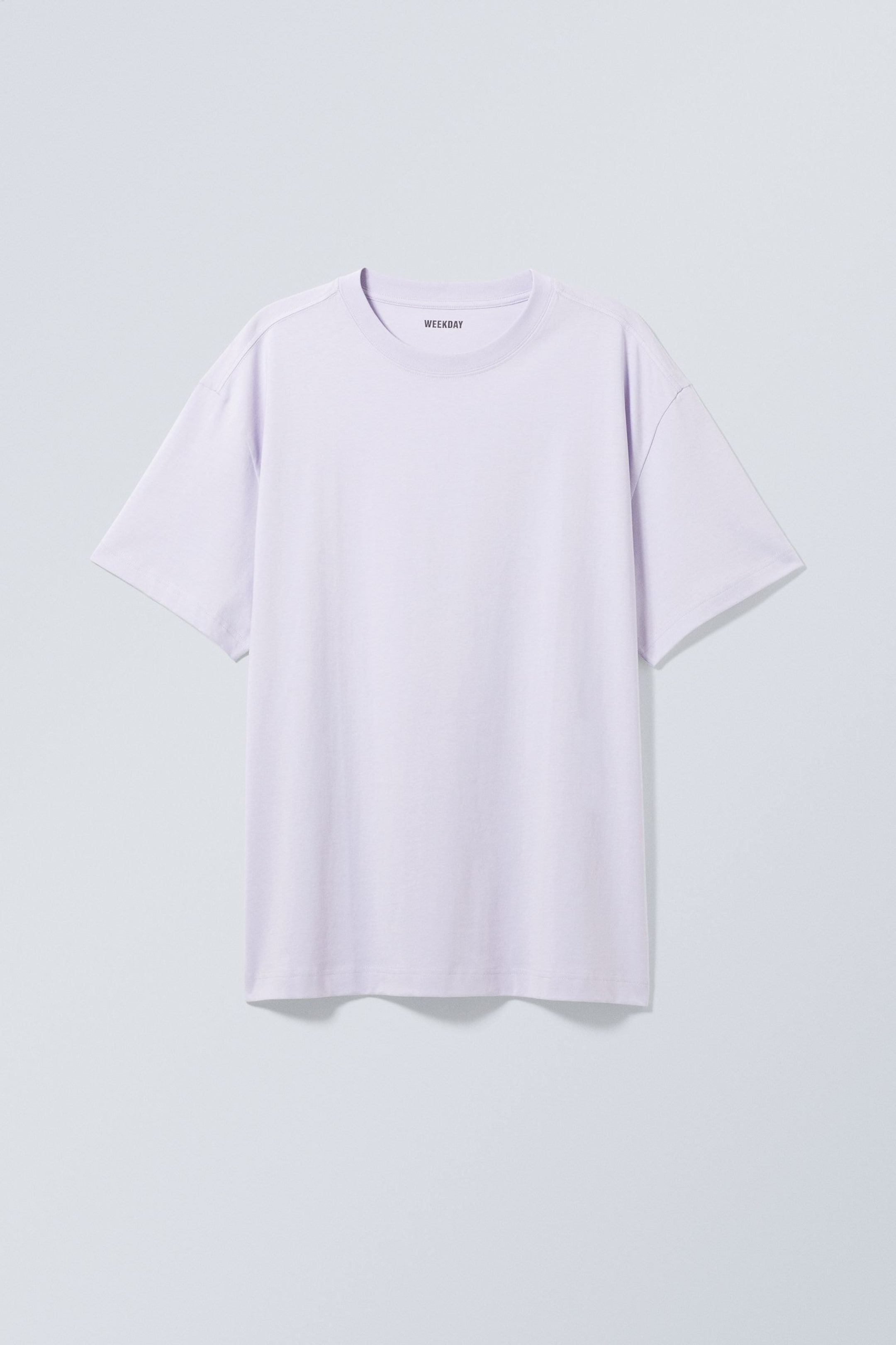 Pastel Purple - Oversized Heavyweight T-shirt - 0