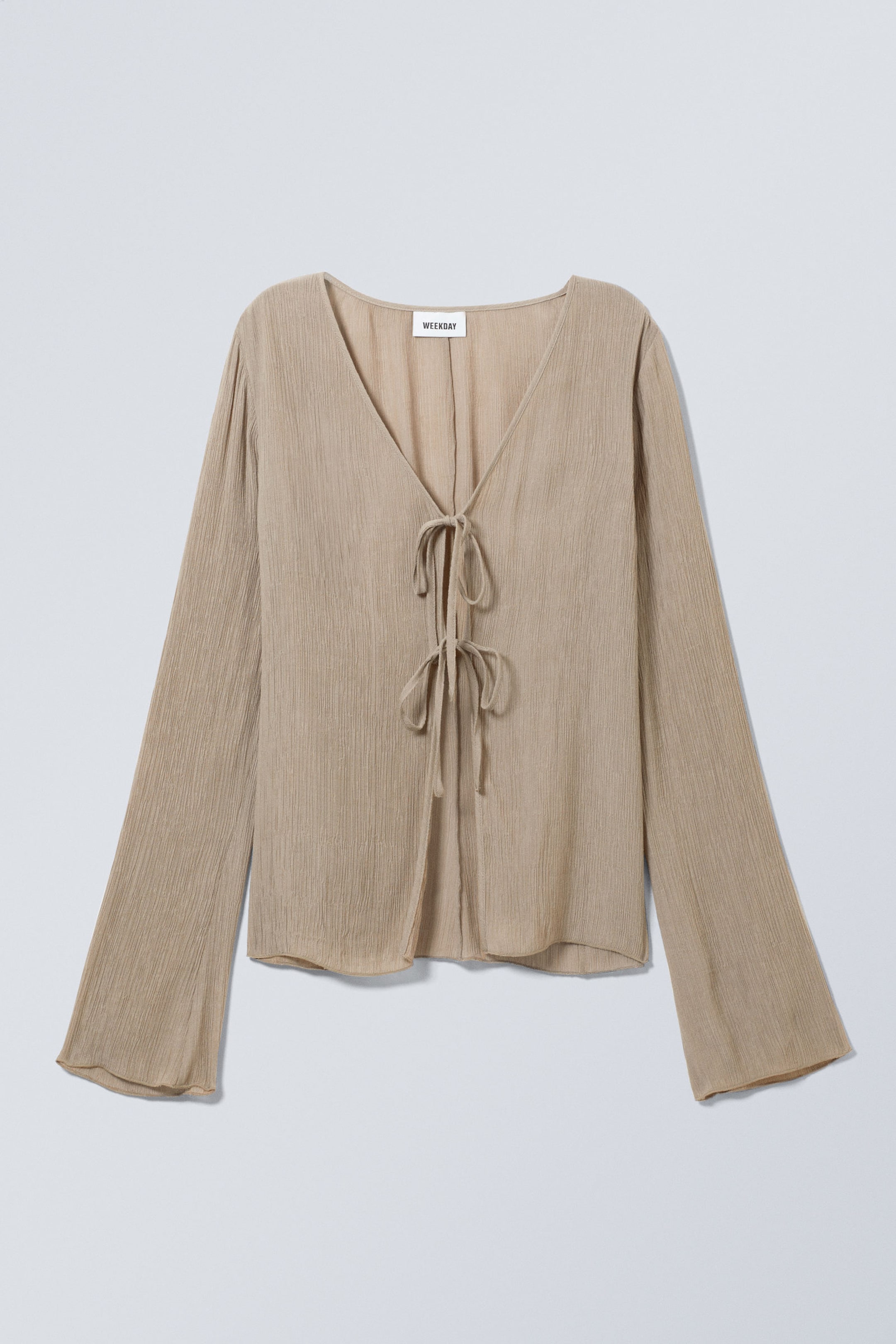 Light Dusty Mole - Slim Tie Top - 0