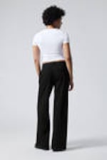 Black - Emily Low Waist Suiting Trousers - 2