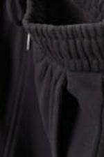 Washed Dark Blue - Relaxed Terry Shorts - 4
