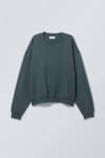 Donker blauwgroen - Essence standaard sweatshirt - 0