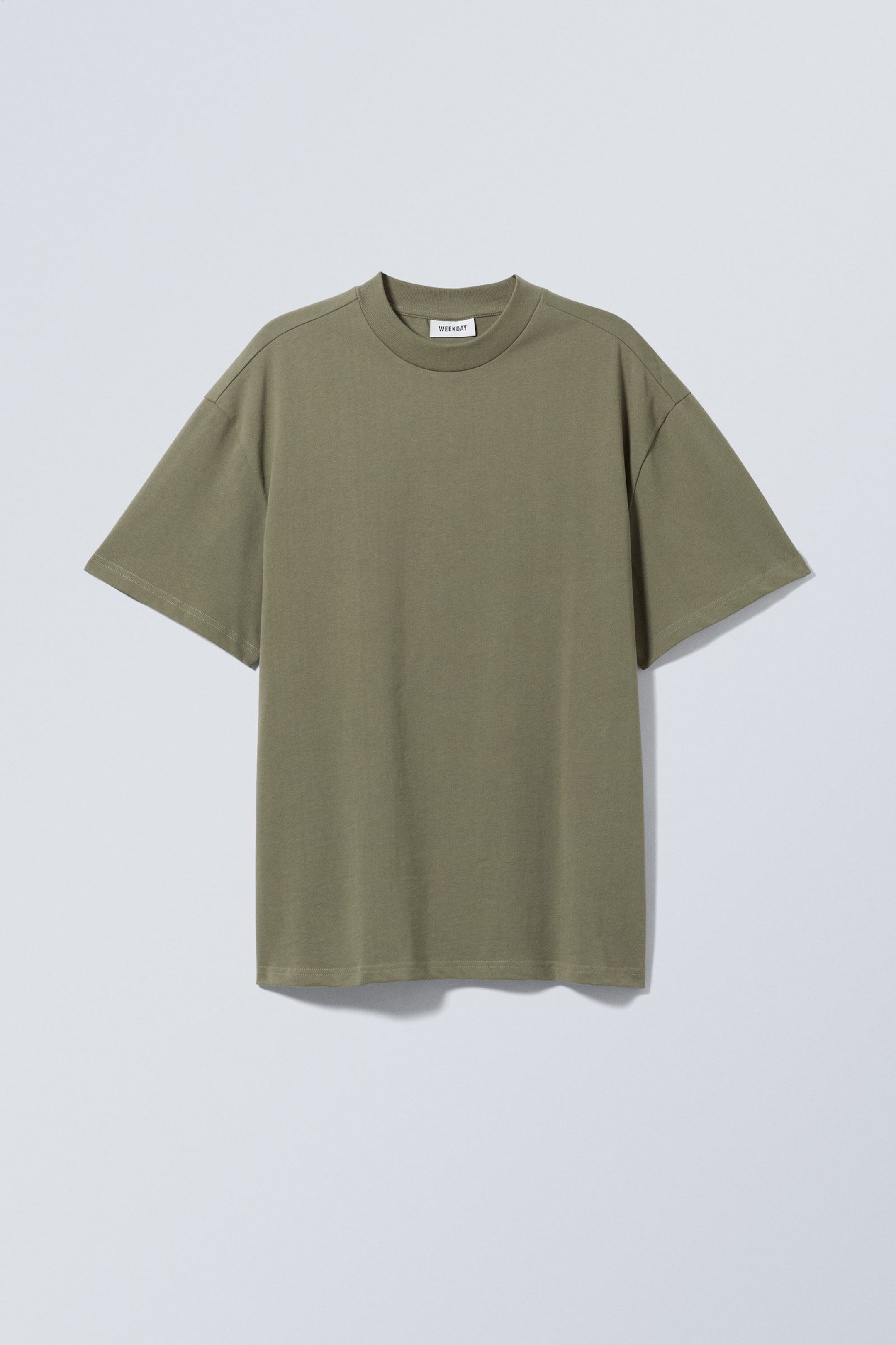 Khaki green - Great Heavyweight T-shirt - 0