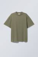 Khaki green - Great Heavyweight T-shirt - 0