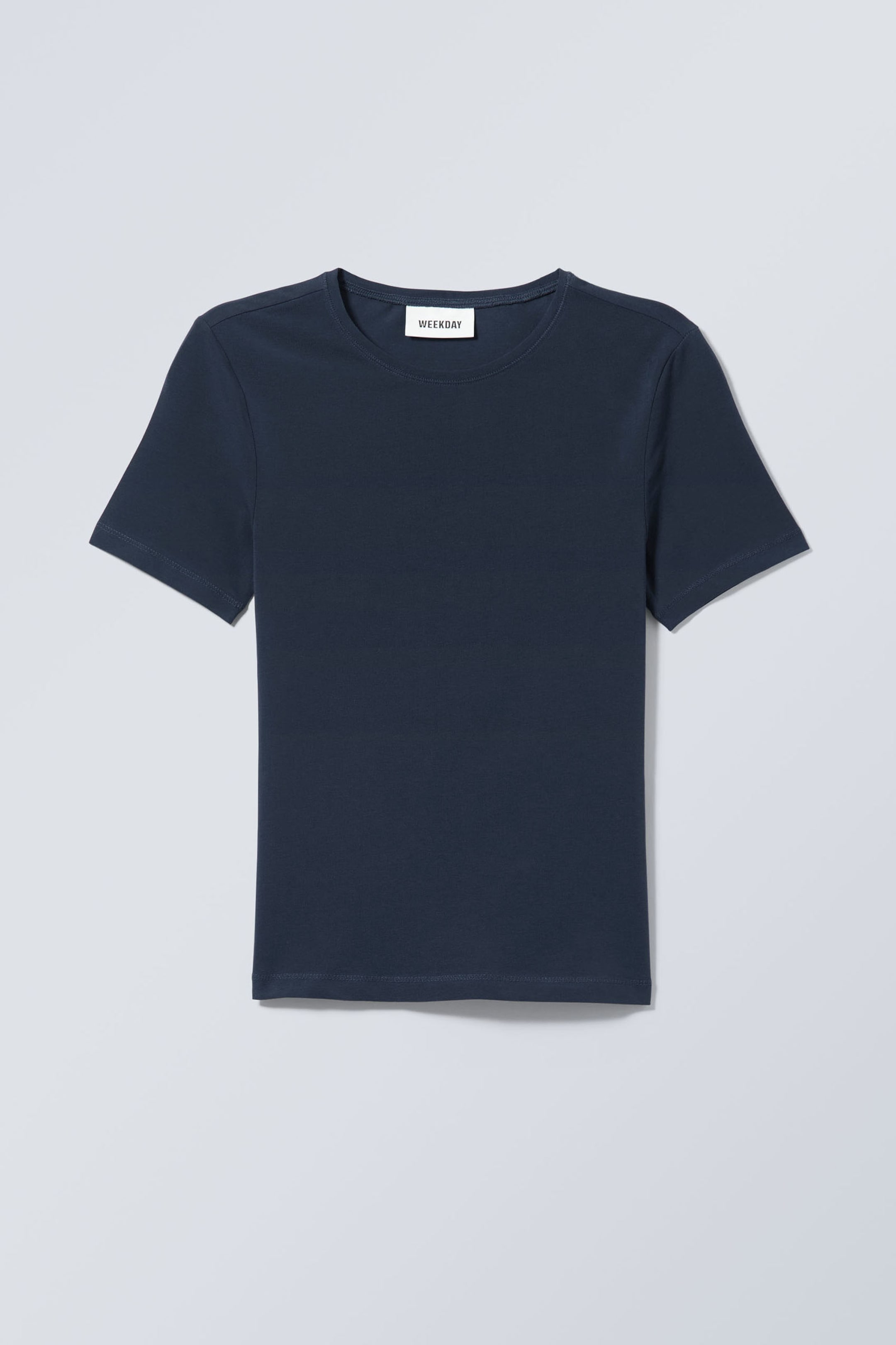 Mörkblå - Slim Fit T-shirt - 2