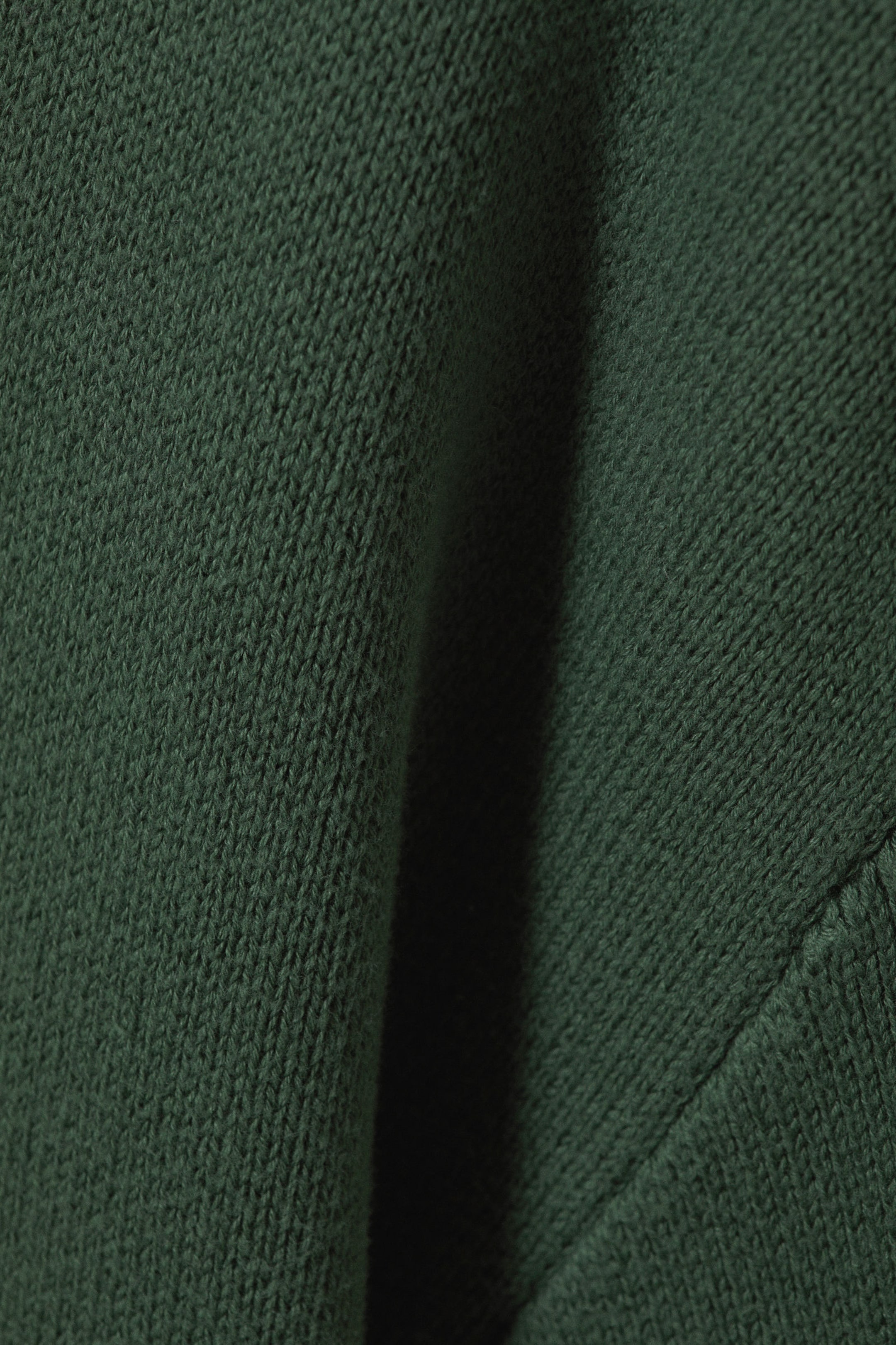 Dark Green - Cypher Oversized Sweater - 1