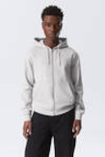 Grau - Kapuzenjacke Standard - 2