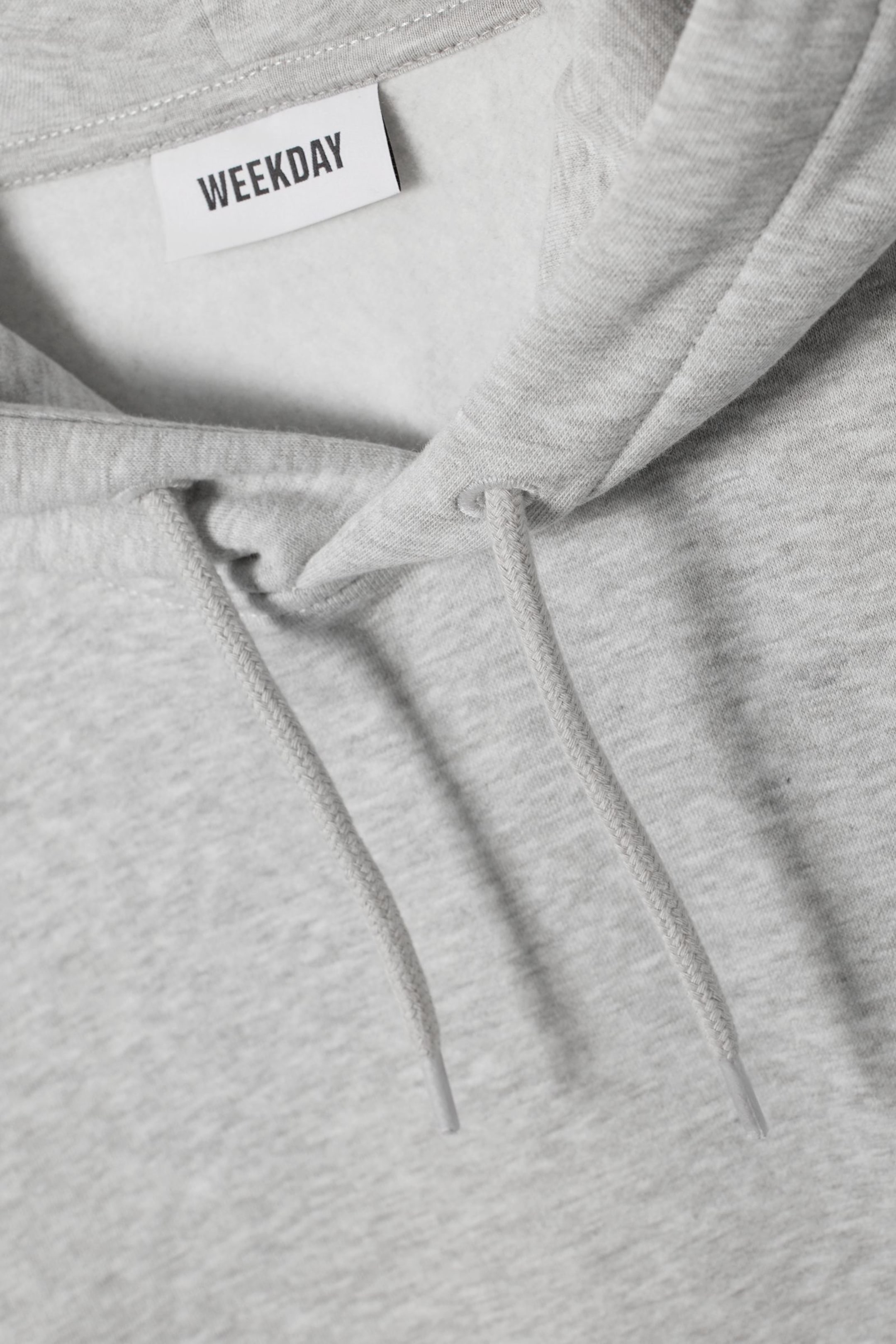 Grey - Standard Midweight Hoodie - 4